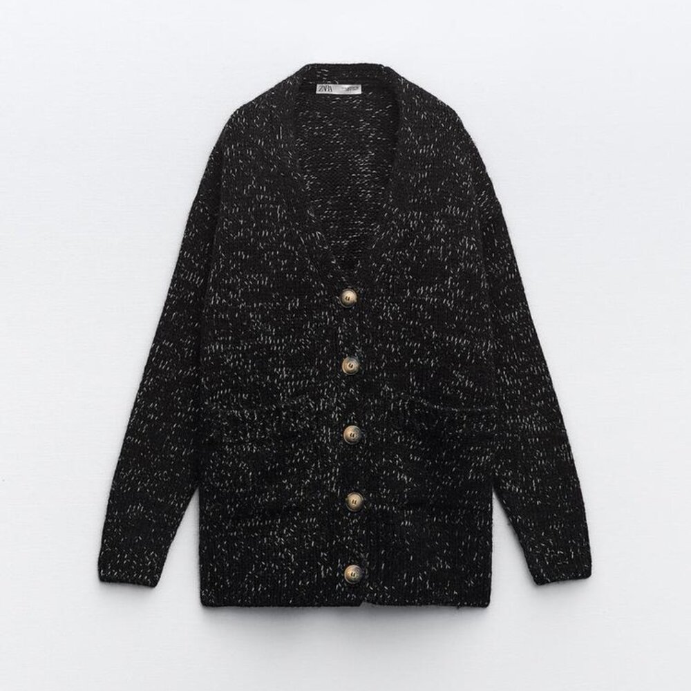 ZARA Black Cardigan